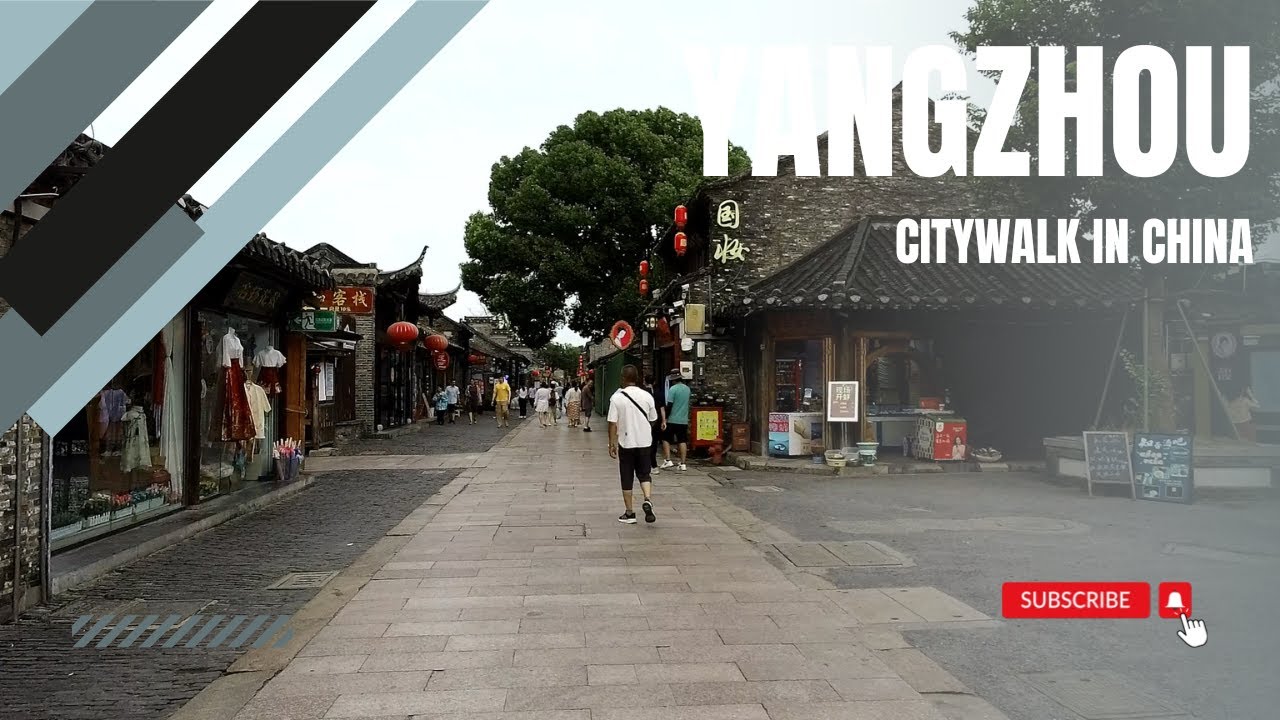 Dongguan Street with a thousand-year history in Yangzhou, Jiangsu Province