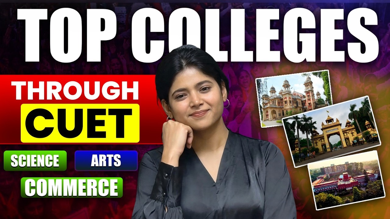 TOP Colleges Through CUET 2026 #science #arts #commerce #cuet #topcolleges #college #topuniversities