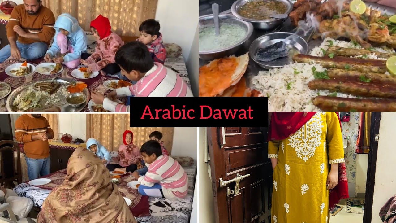 Sister Special Arabic Platter | Homemade Arabic Food Platter 😍