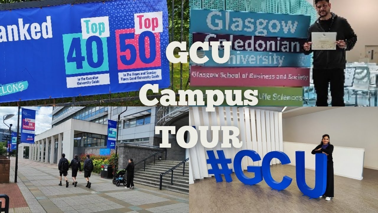 Glasgow Caledonian University | Glasgow Campus | 2024 | Full Campus Tour | University From inside