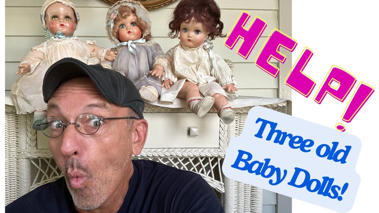 What do I do with Three 1940's Baby Dolls? Thrift with Me!