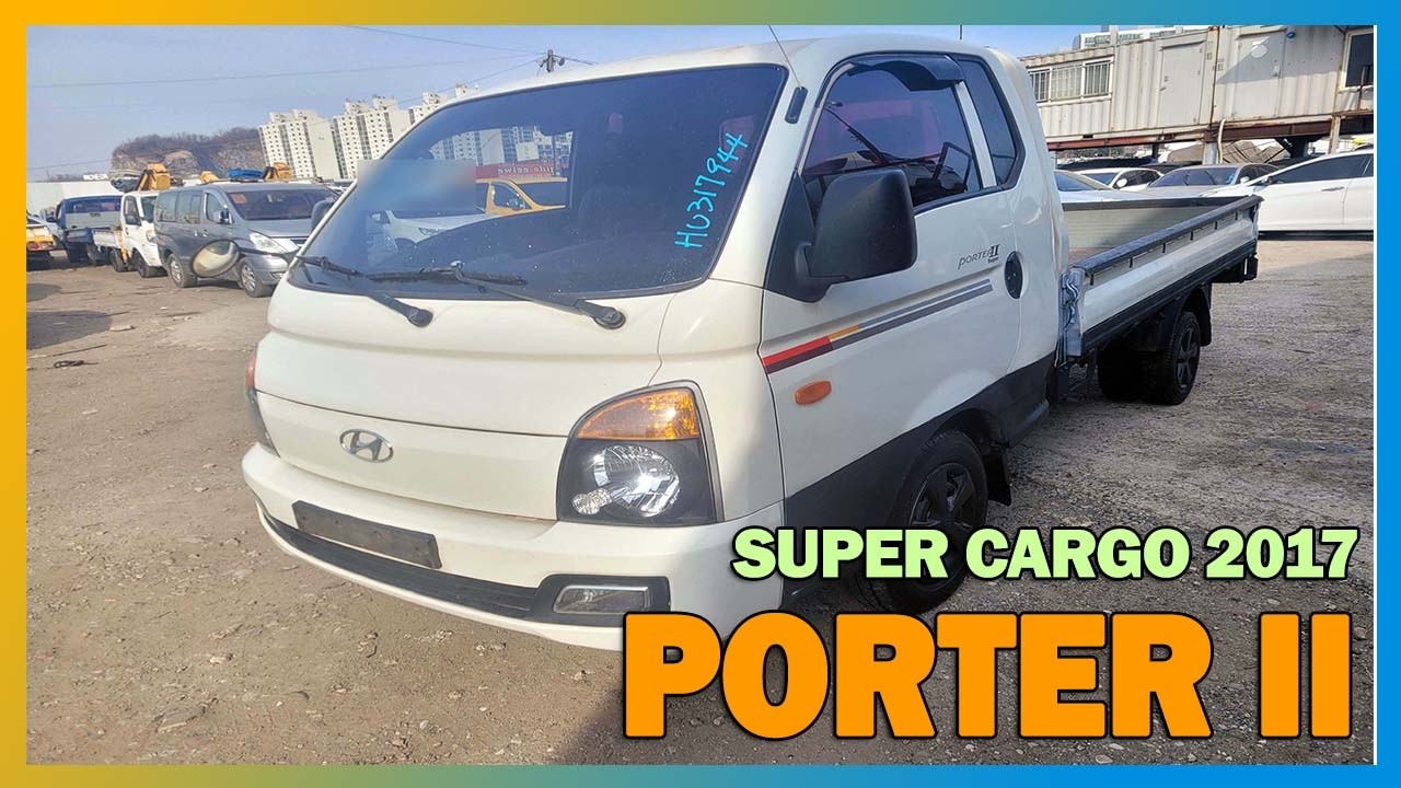 [USEDCAR BUSYMAN, Autos usados ​​en Korea] PORTER SUPER CARGO WHITE KMFZCZ7KAHU 317944