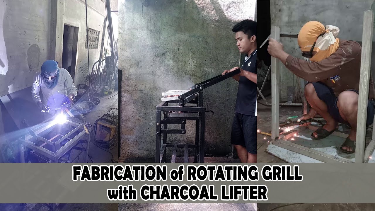 Revolutioninzing Grilling: The Rotating Grill w/ Charcoal Lifter 🫕🍖 | #griller #bbq #grill #charcoal