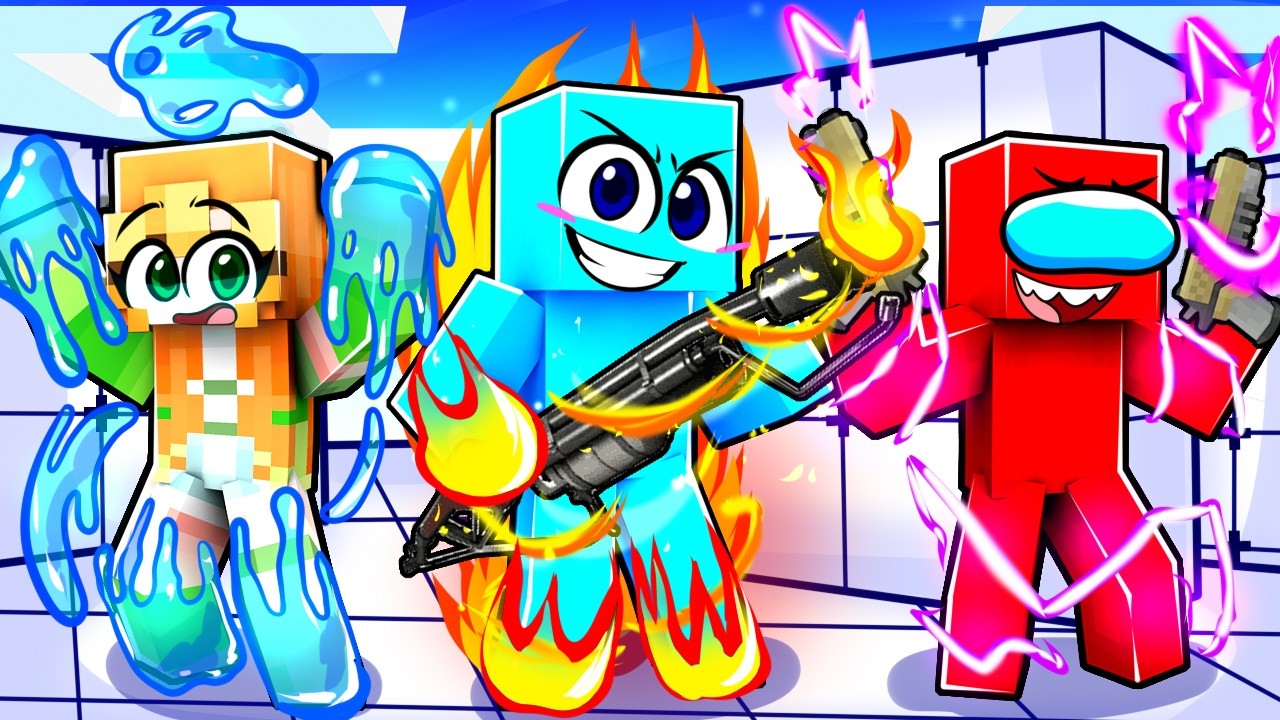 Nos Convertimos en ELEMENTALES en RIVALS Minecraft!
