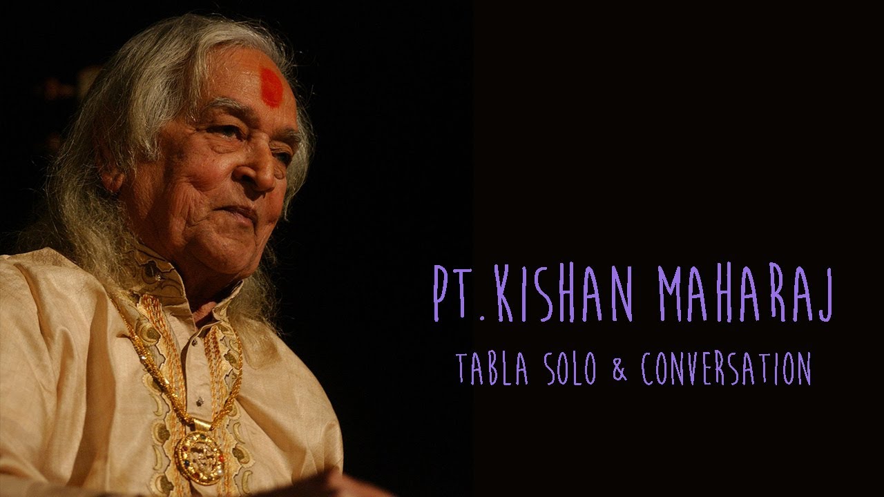 Pt.Kishan Maharaj Tabla Solo & Conversation (Live in Varanasi(Banaras)