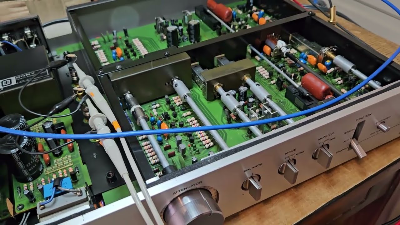 SONY TA-E86 Restauración y análisis técnico