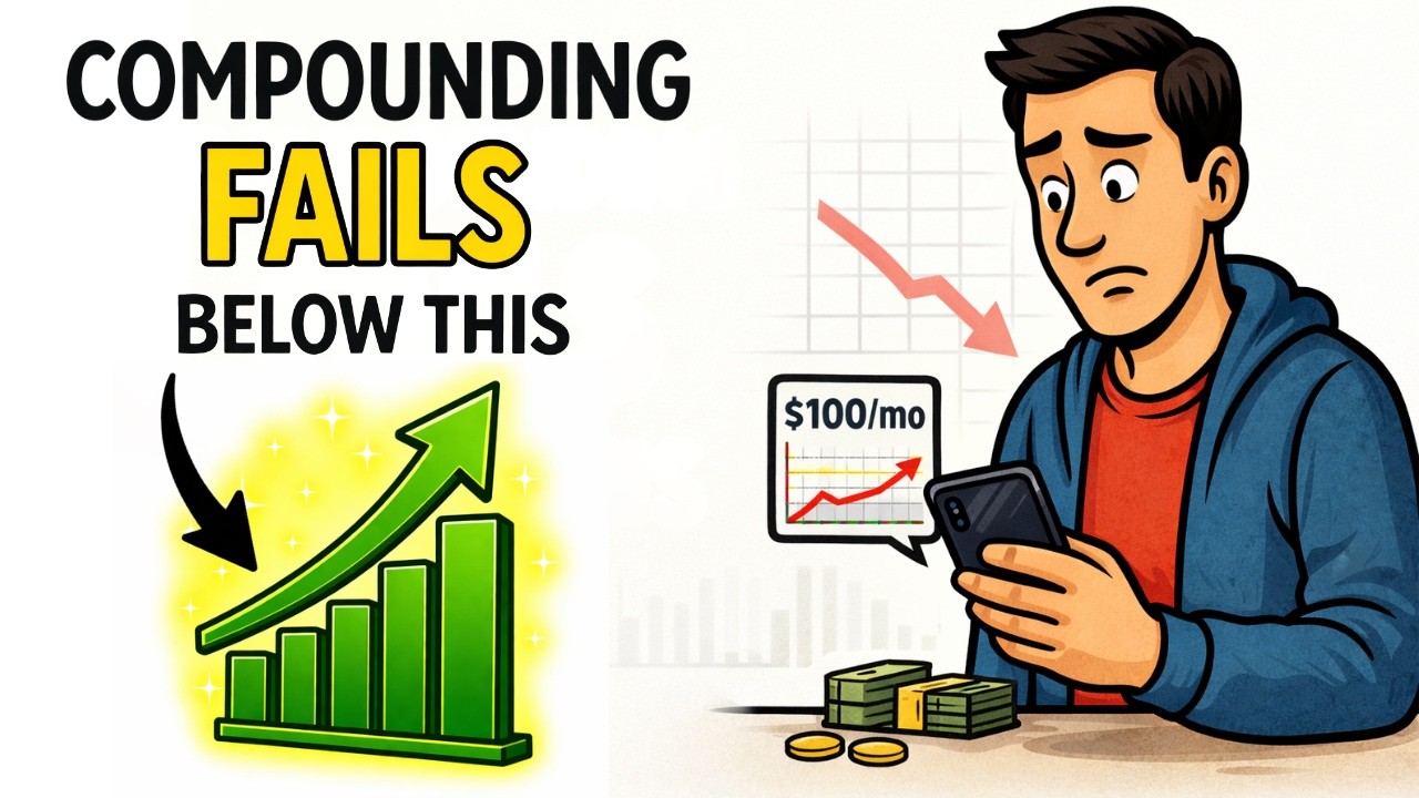 This Is Why Compounding FAILS If You Invest LESS than THIS Every Month