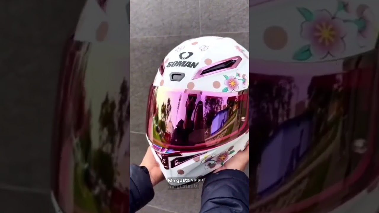 Pink Helmet Perfection: Why It&rsquo;s a Must-Have for Lady Bikers#RidersAura #MotorcycleFashion