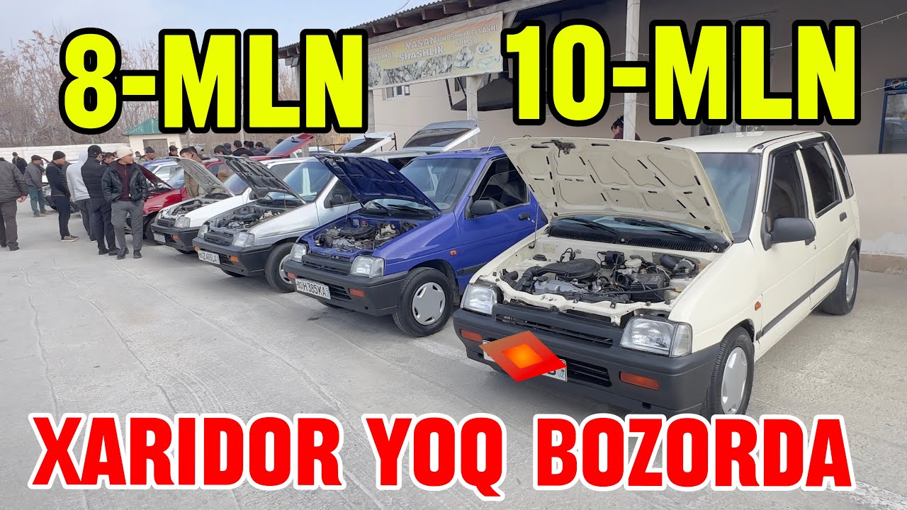 11-YANVAR 10-MLN TIKO XARIDOR YOQ BOZORDA SAMARQAND MASHINA BOZORI TIKO NARXLARI 