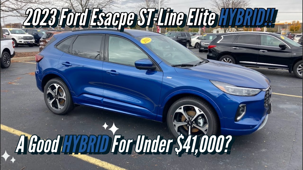 Ford Escape ST Line Elite Hybrid 2023 года! Лучший гибрид на рынке за 41 000 долларов?