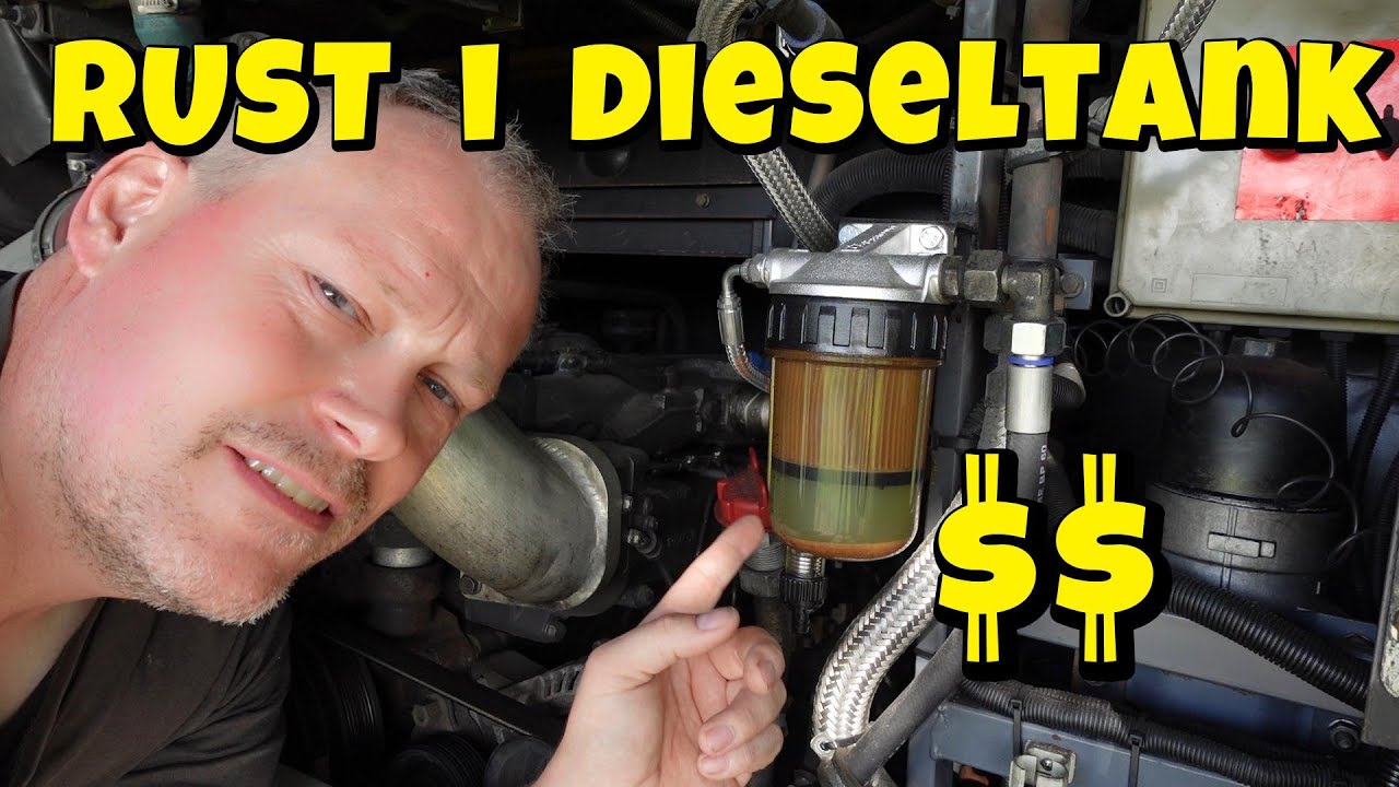 Part 25 - STORE PROBLEMER med rust i dieseltank