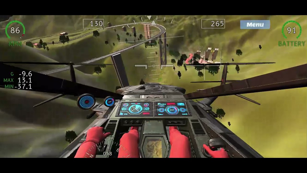 eVTOL Crash Simulator HOTAS