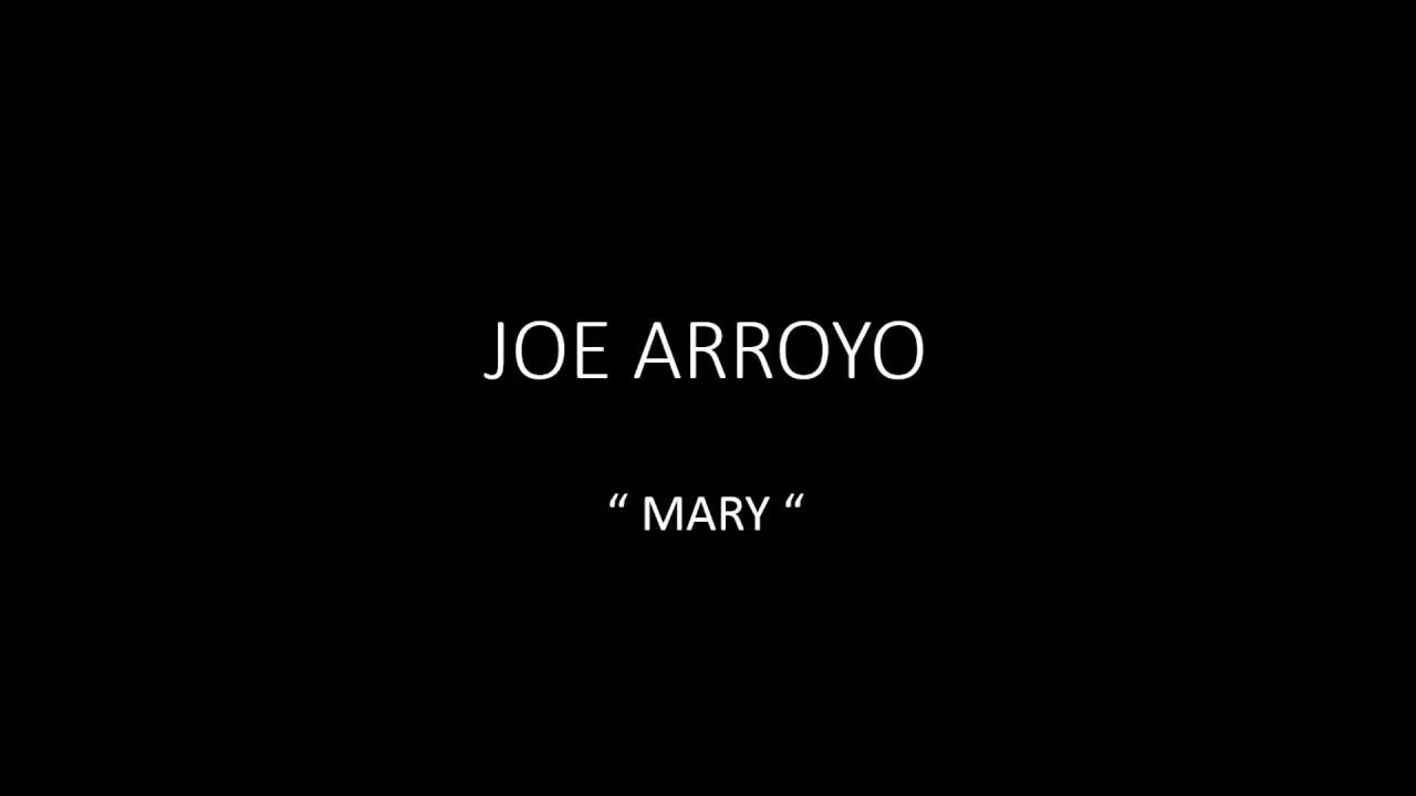 JOE ARROYO - MARY  ( VIVO )
