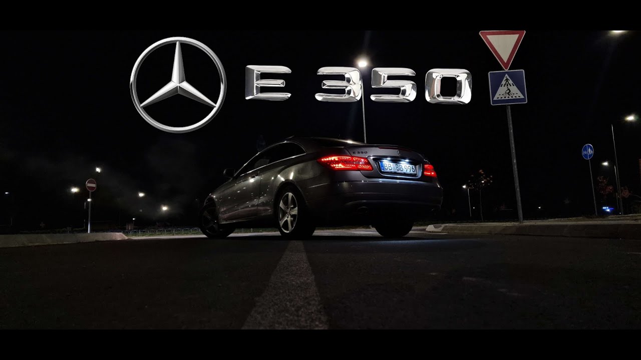 2010 Mercedes-Benz E350 CGI C207 | 292HP/PS | Night Drive