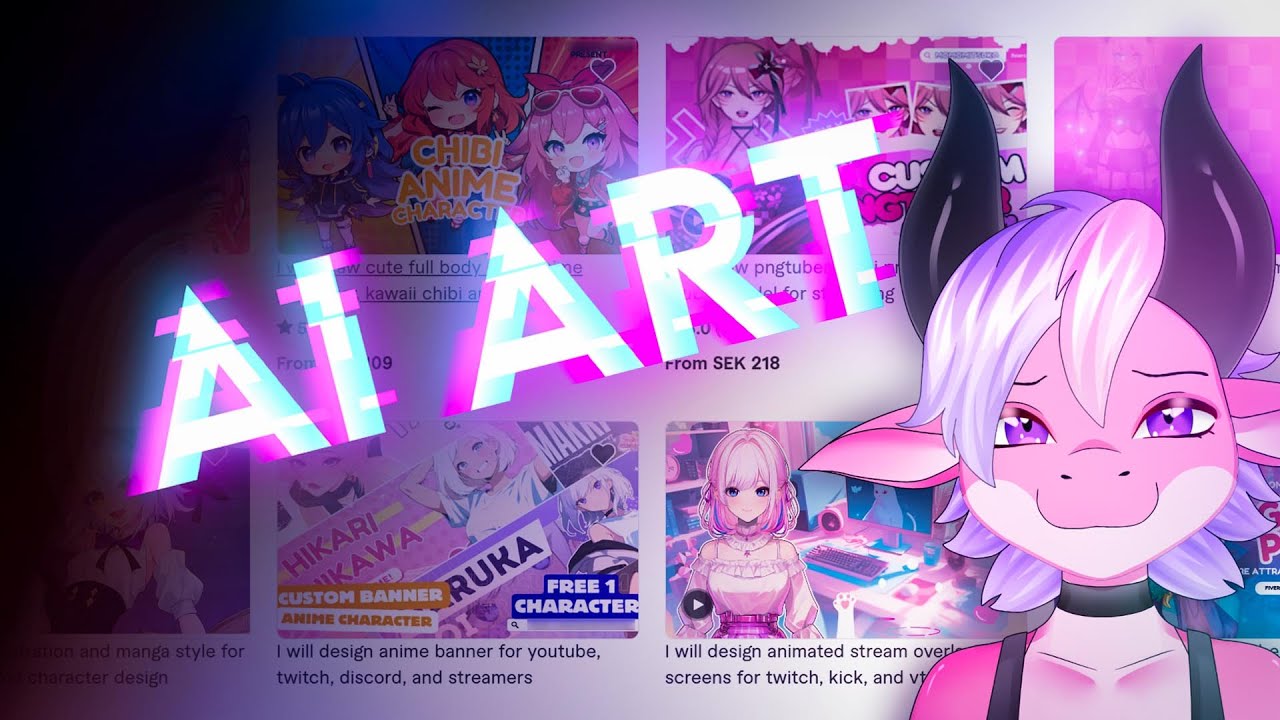 VTuber and PNGTuber AI Art Scammers on Fiverr (How to Spot and Avoid them)