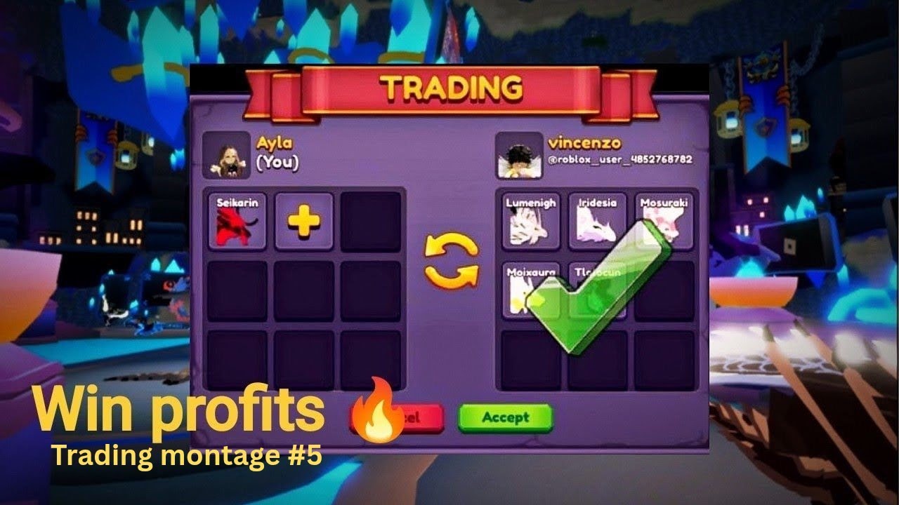 Trading Montage #5 🚀 From Small to OP 🐉💎 | Dragon Adventures Roblox