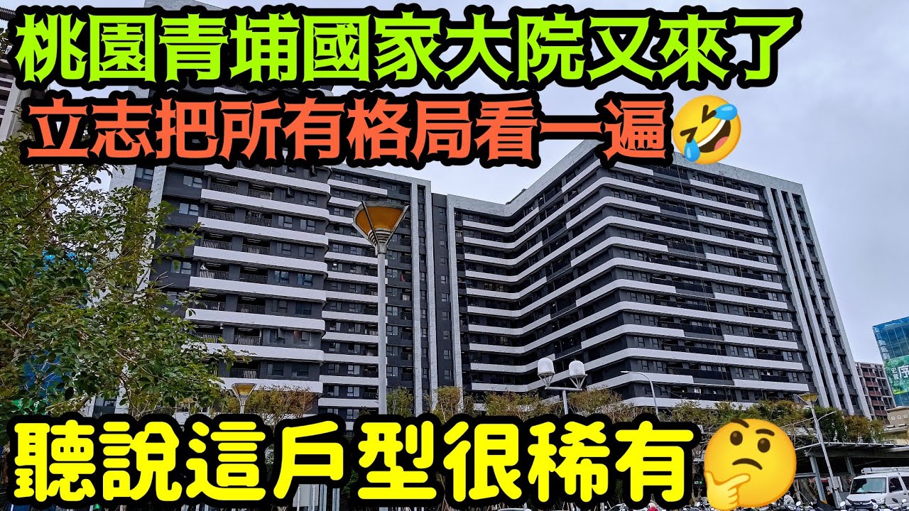 桃園青埔高鐵站前「國家大院」三房車😍 聽說這房型比較稀有...桃園房地產 青埔 藝文 八擴 小檜溪 龜山 楊梅等區域熱門參考