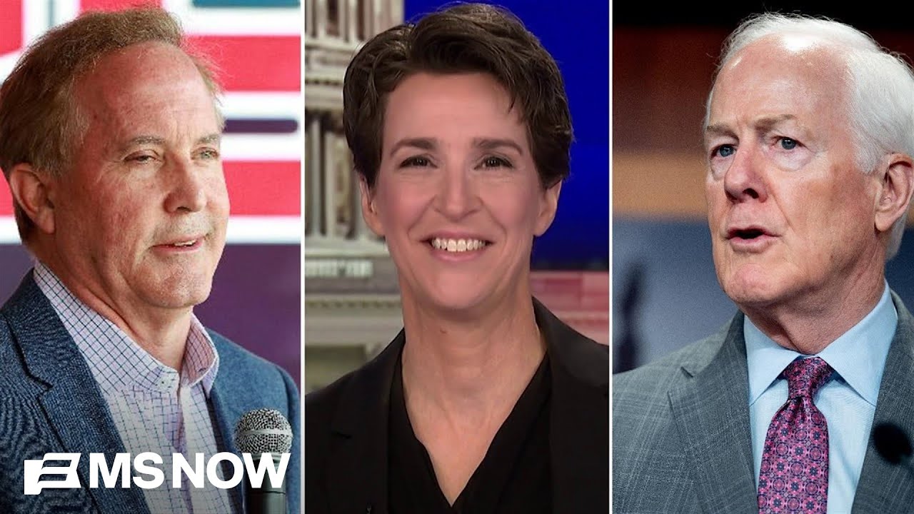 'Cornyn still has a huge problem here' amid RUNOFF with MAGA's Paxton