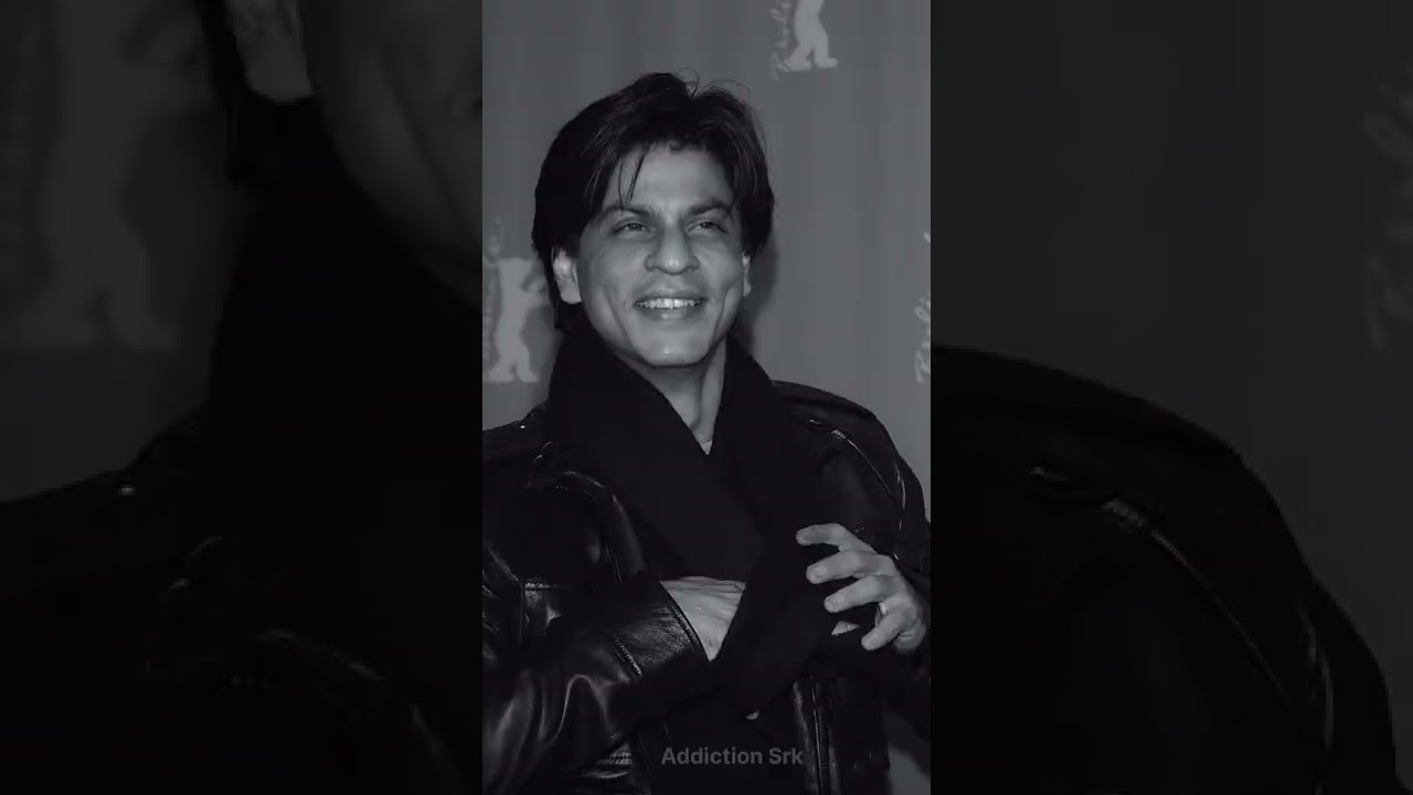 Everything hits different in black | Shah Rukh Khan | Fan edit |