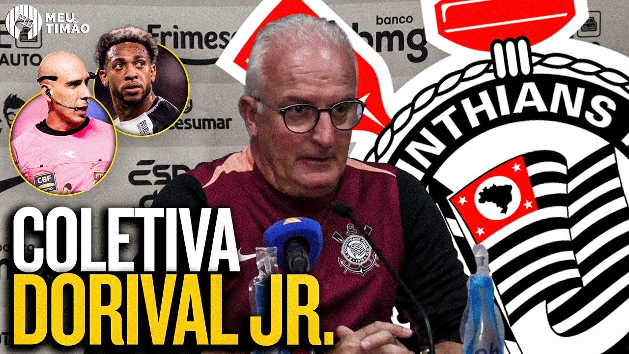 COLETIVA DORIVAL JR.: EMPATE COM POLÊMICA, ERRO DA ARBITRAGEM E MARTÍNEZ SEM RETORNO