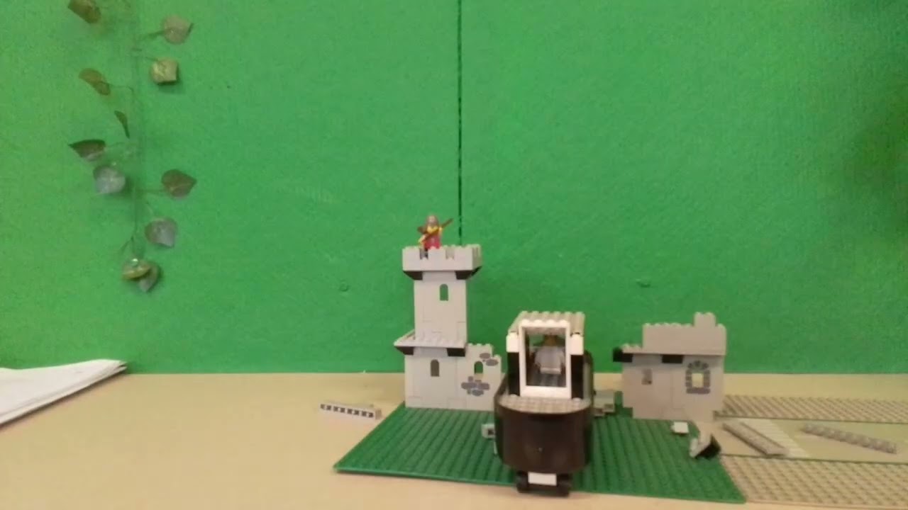 De kasteel crash 4B Stop Motion