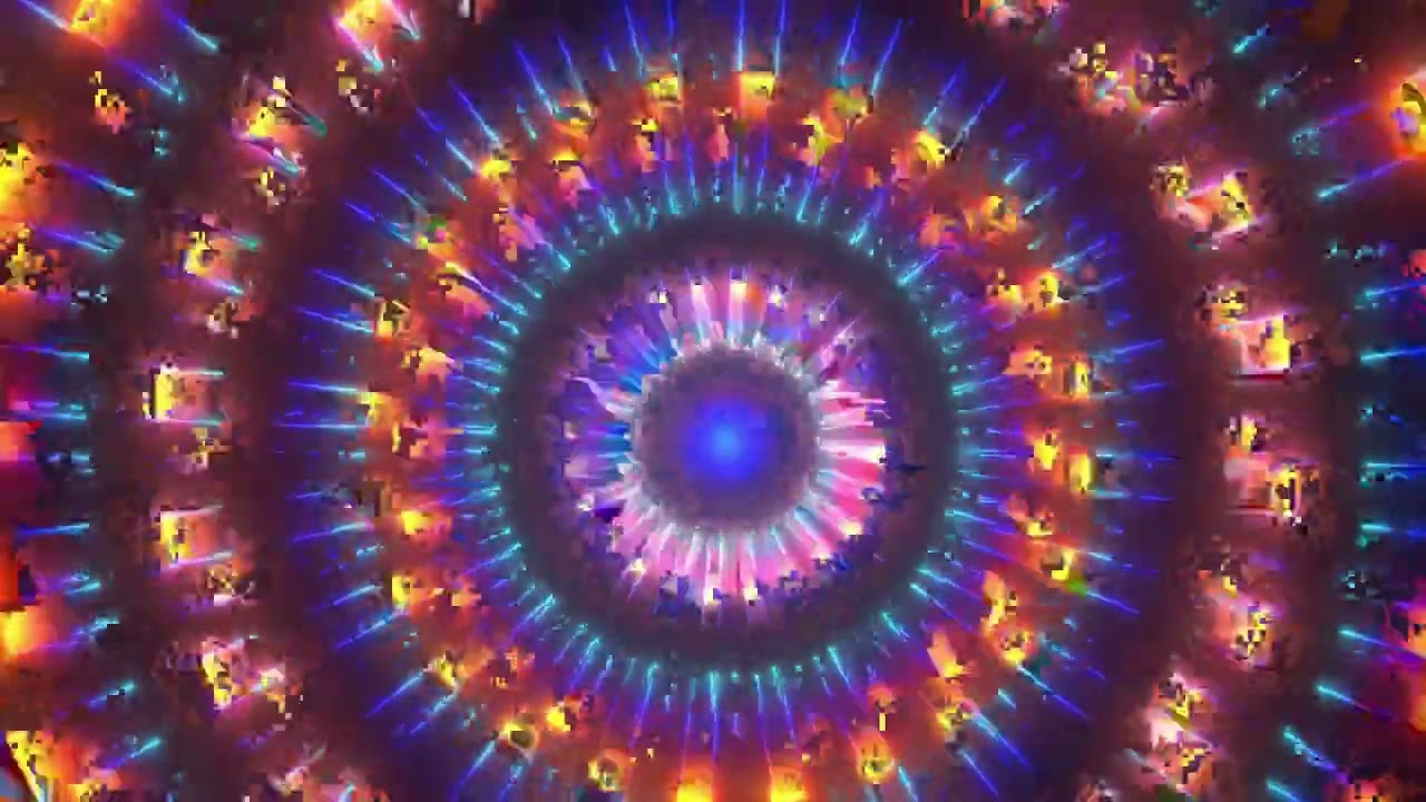Concert background visuals Conference loop flashinglights for concerts Psychedelic loop Endless loop