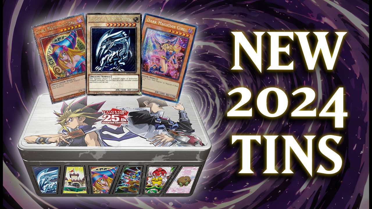 Opening the NEW 2024 YuGioh 25th Anniversary Tin of Dueling Mirrors - Are they worth it?