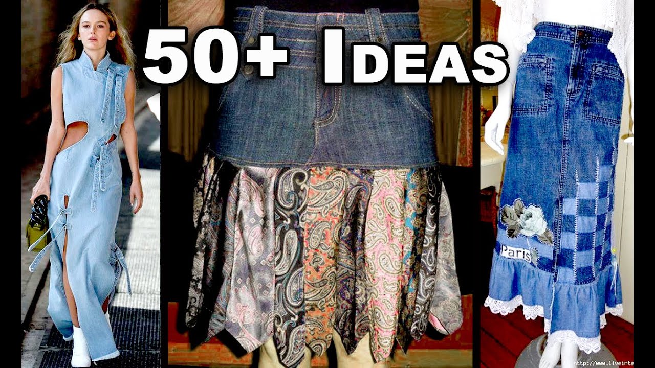 50+ Genius Ways to Upcycle Your Jeans for a New Wardrobe