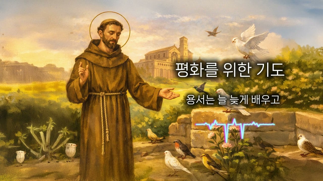 마음의 평화가 필요할 때 드리는 기도 - 평화를 위한 기도 (청년성가)