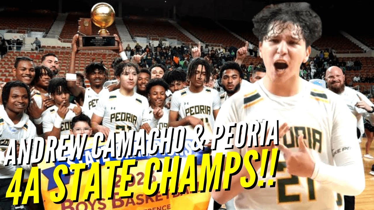 Andrew Camacho Leads Peoria To 4A State Championship! | Full Game Highlights