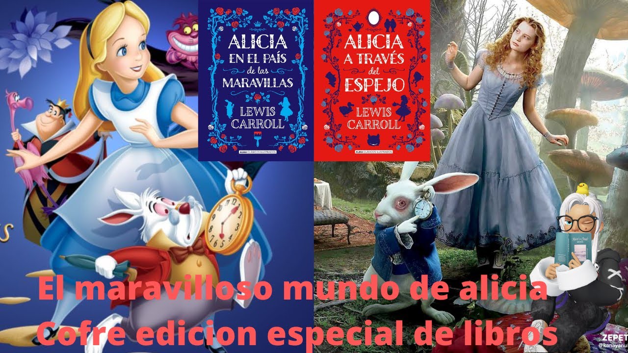 Box libros el maravilloso mundo de Alicia 🐇 editorial alma