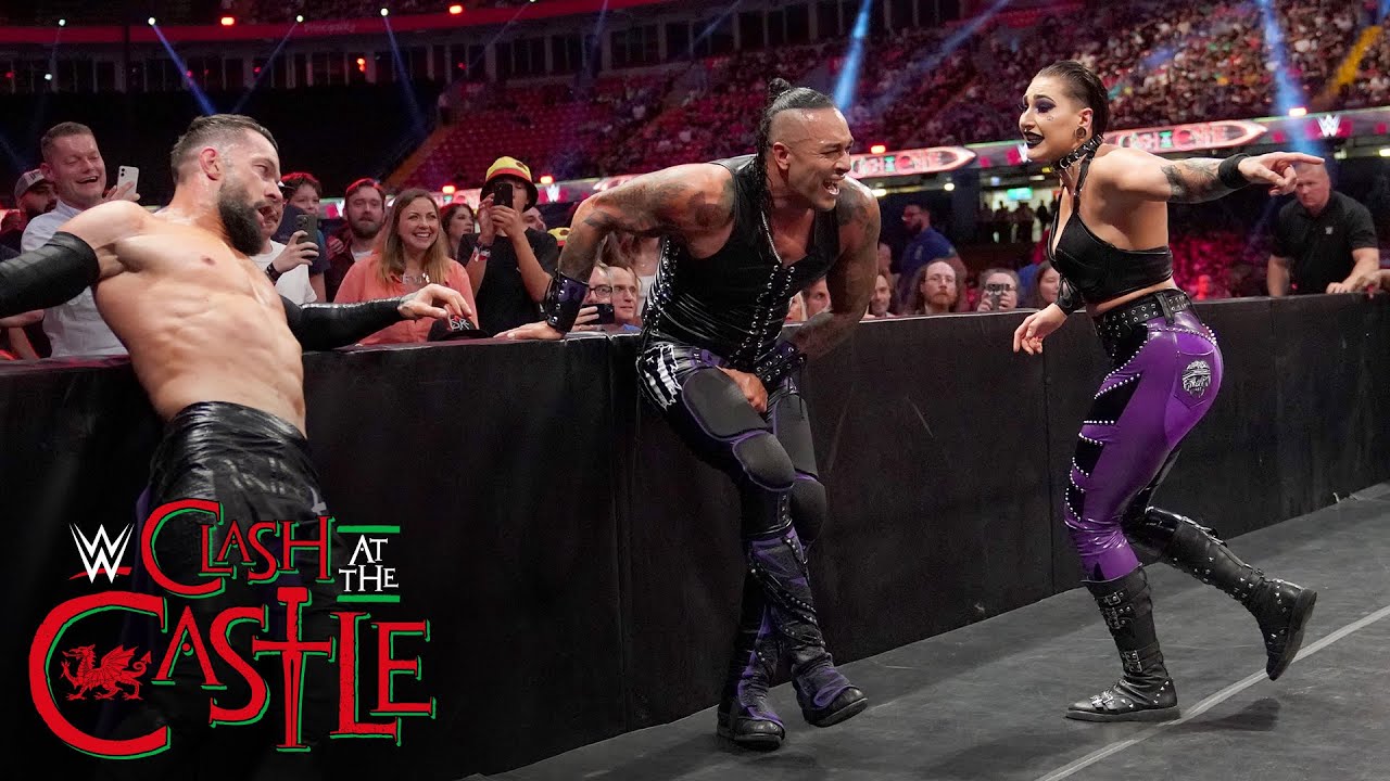 Damian Priest gets hung up on the barricade: WWE Clash at the Castle 2022 (WWE Network Exclusive)