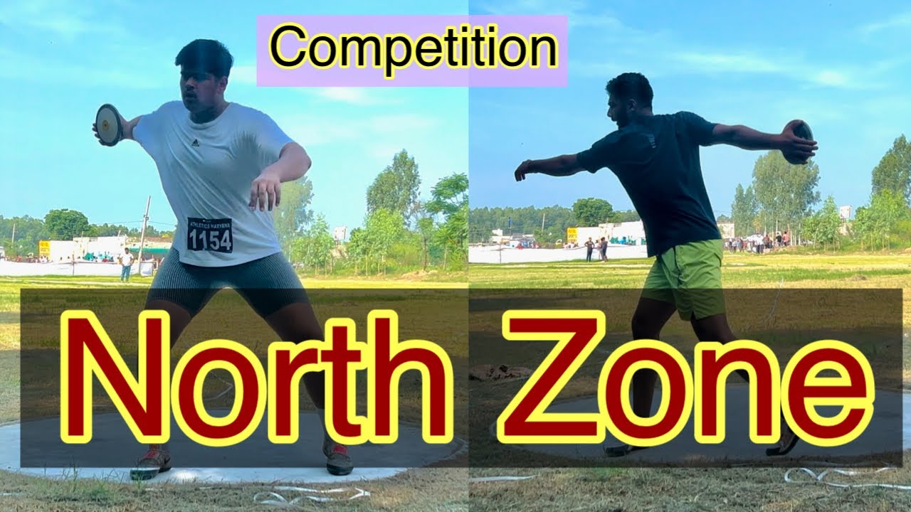 Age Group (Under -18 ) Discus Throw North Zone Competition Haryana