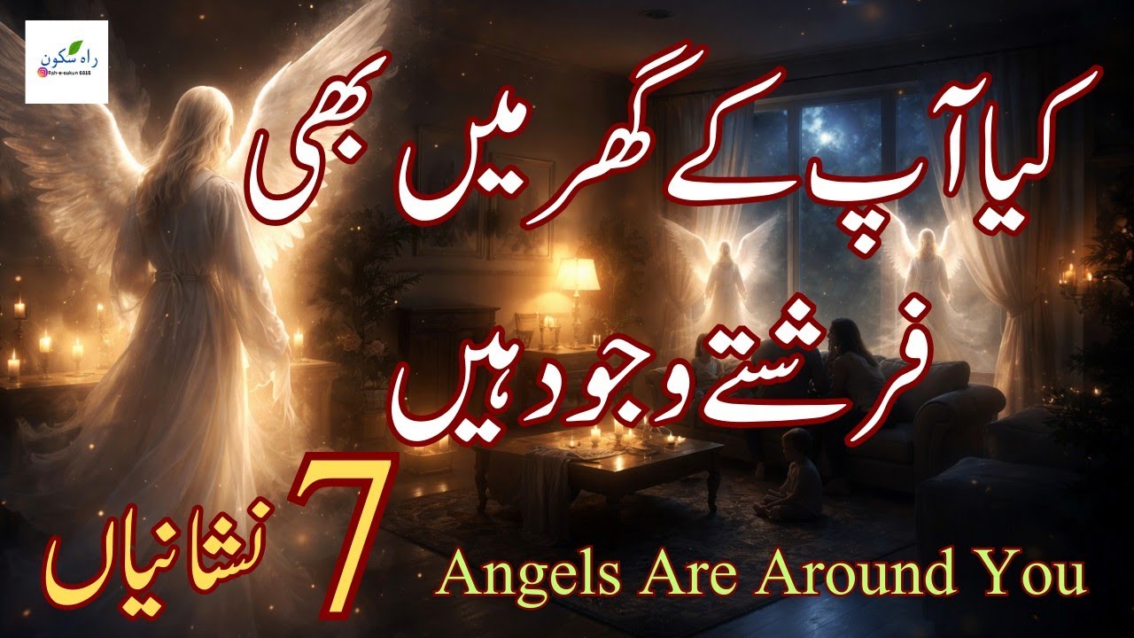 Kya Ap Ka Ghar Ma B Farishty Mojud Hain | 7 Sign Angels Are Around You | islamicReminder# Allah