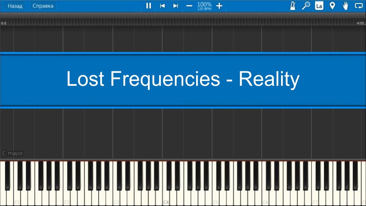 Lost Frequencies - Reality (midi)