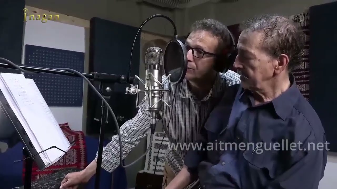 Les coulisses de l'enregistrement du nouvel album de Lounis Aït Menguellet