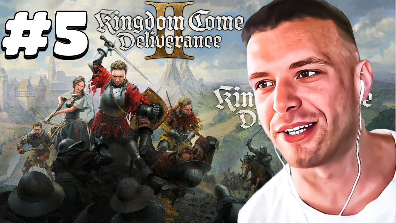RESTT - Kingdom Come Deliverance 2 | Bez CENDZURI #5 Zbalil dievča na 3 krát - celý záznam