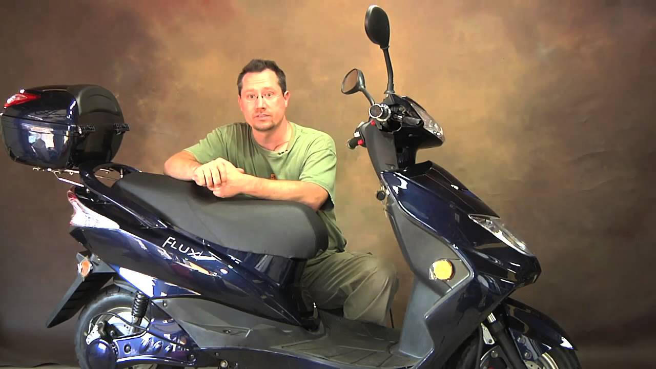 Modding a Flux Moped Electric Scooter Overview