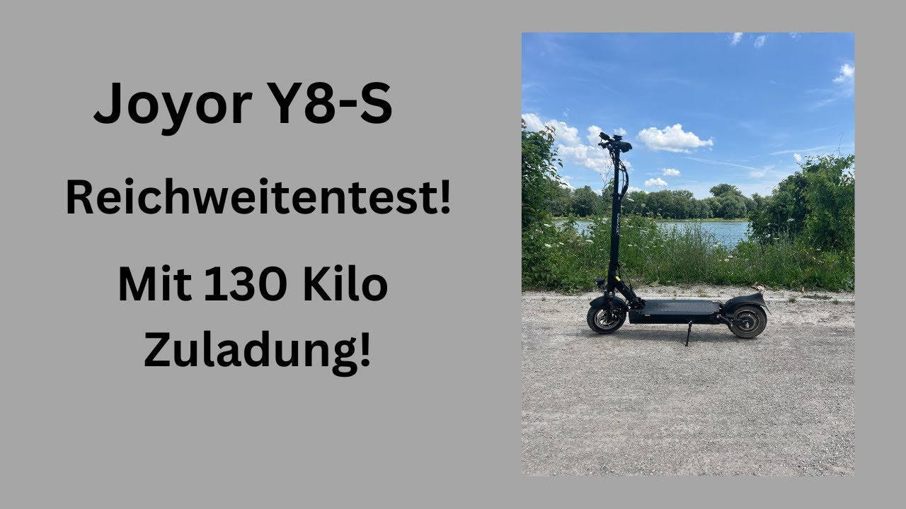 Joyor Y8 S - Reichweitentest