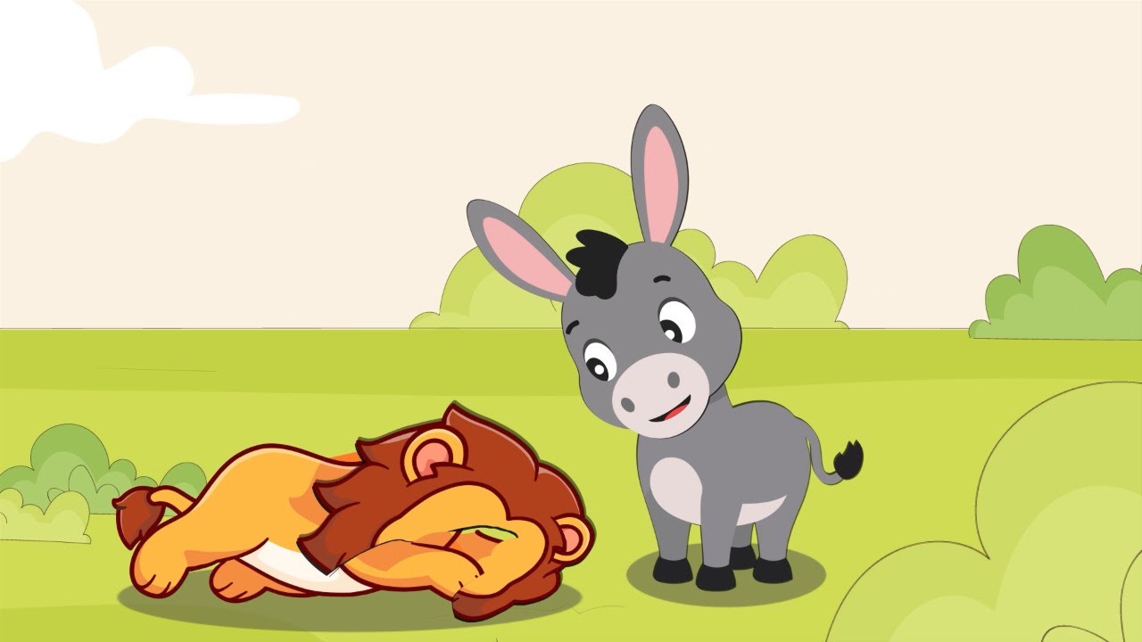 الحمار في جلد الأسد | The Lion Skin Donkey in Arabic | قصص للاطفال قبل النوم