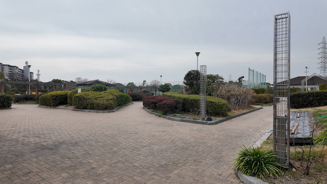 【天白川であい公園】天白川と植田川が出合う場所で静かな広場をゆっくり散歩｜2026-02-24