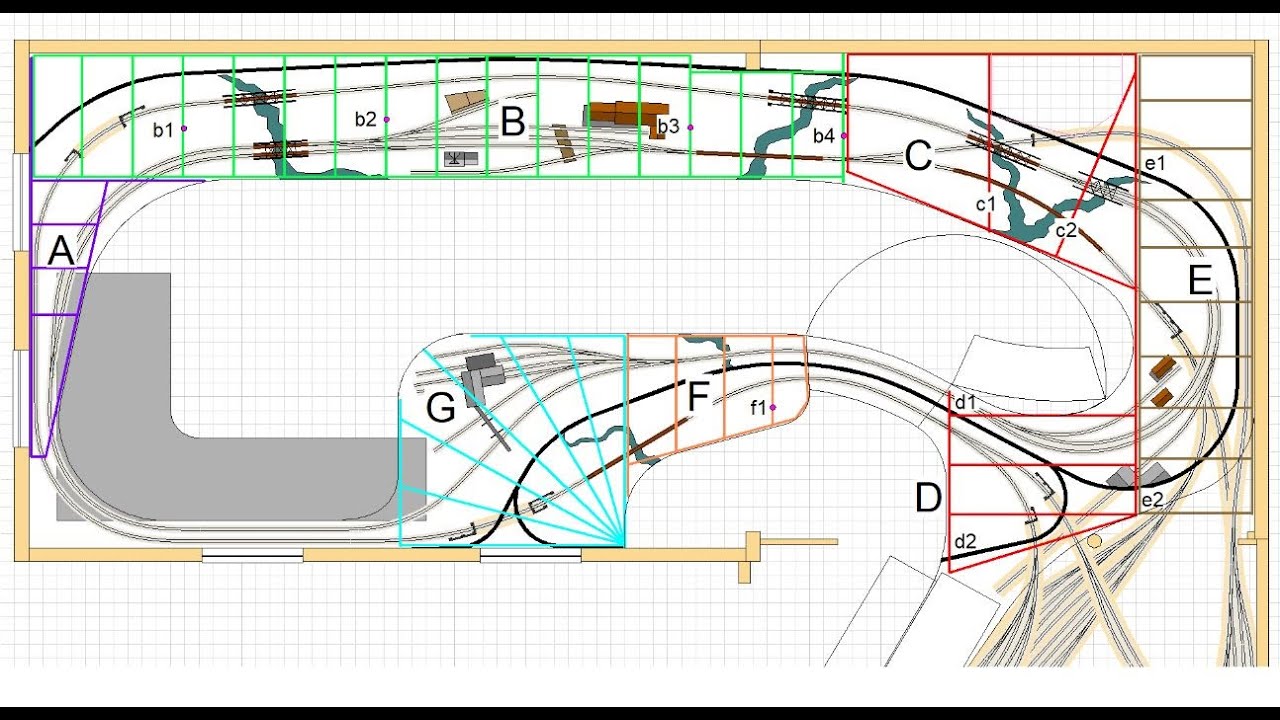 Structural considerations for a double deck model railroad