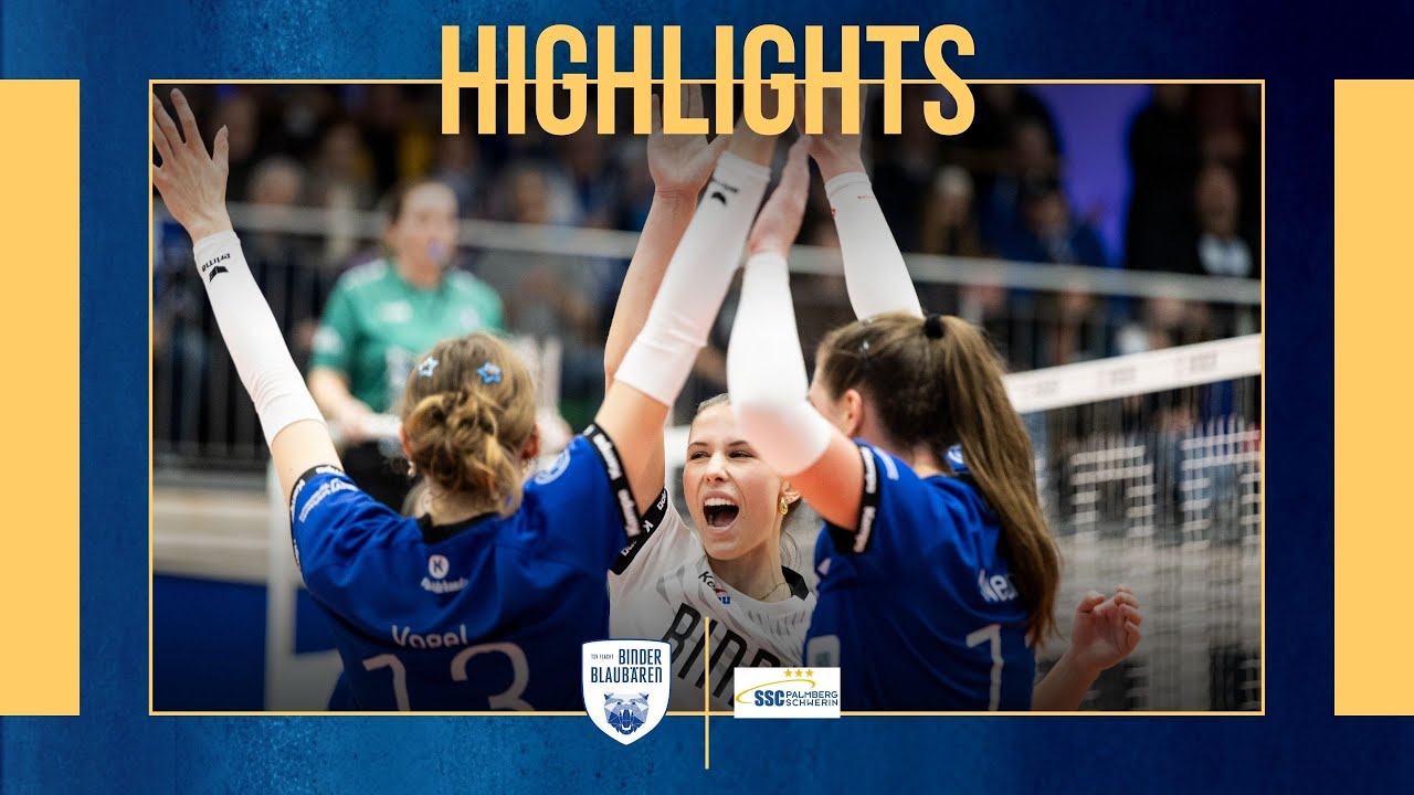 Highlights: Binder Blaub&auml;ren TSV Flacht - SSC Palmberg Schwerin