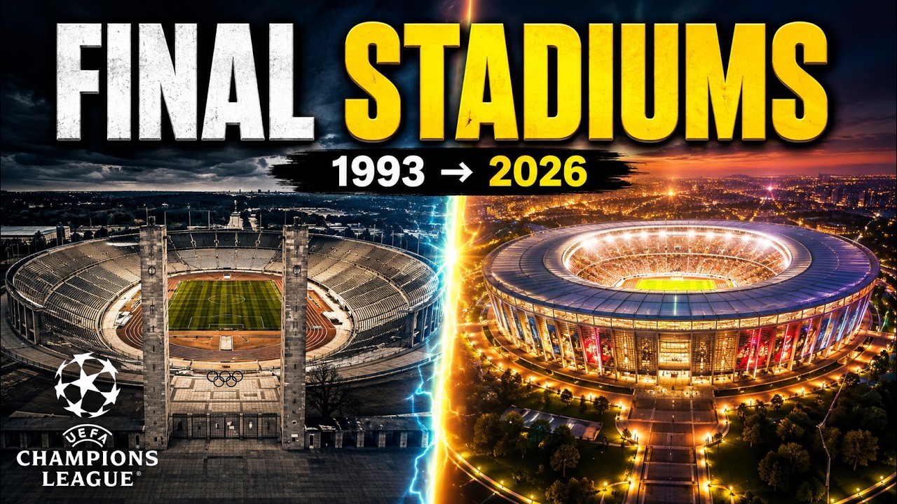 Champions League Final Stadiums (1993&ndash;2026) | Full List