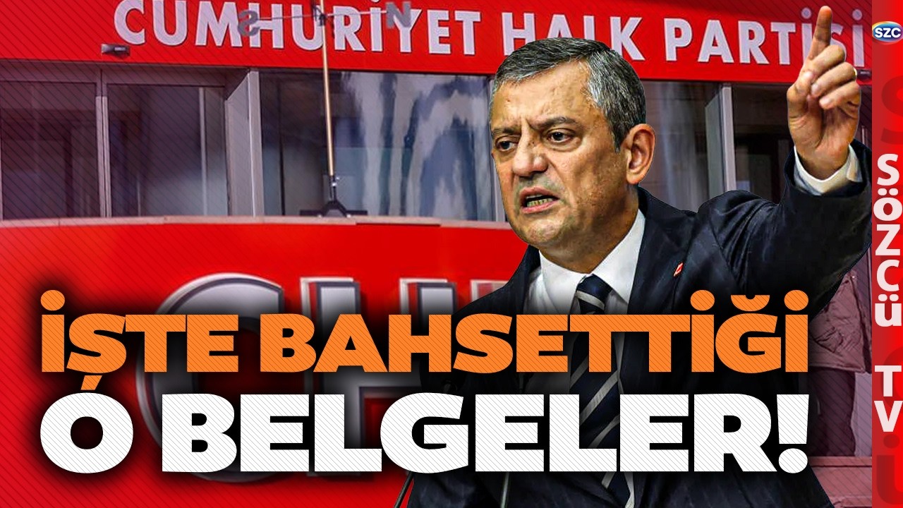 Özgür Özel 'Elimize İki Belge Ulaştı' Dedi! İşte Ülkeyi Ayağa Kaldıracak O Belgeler