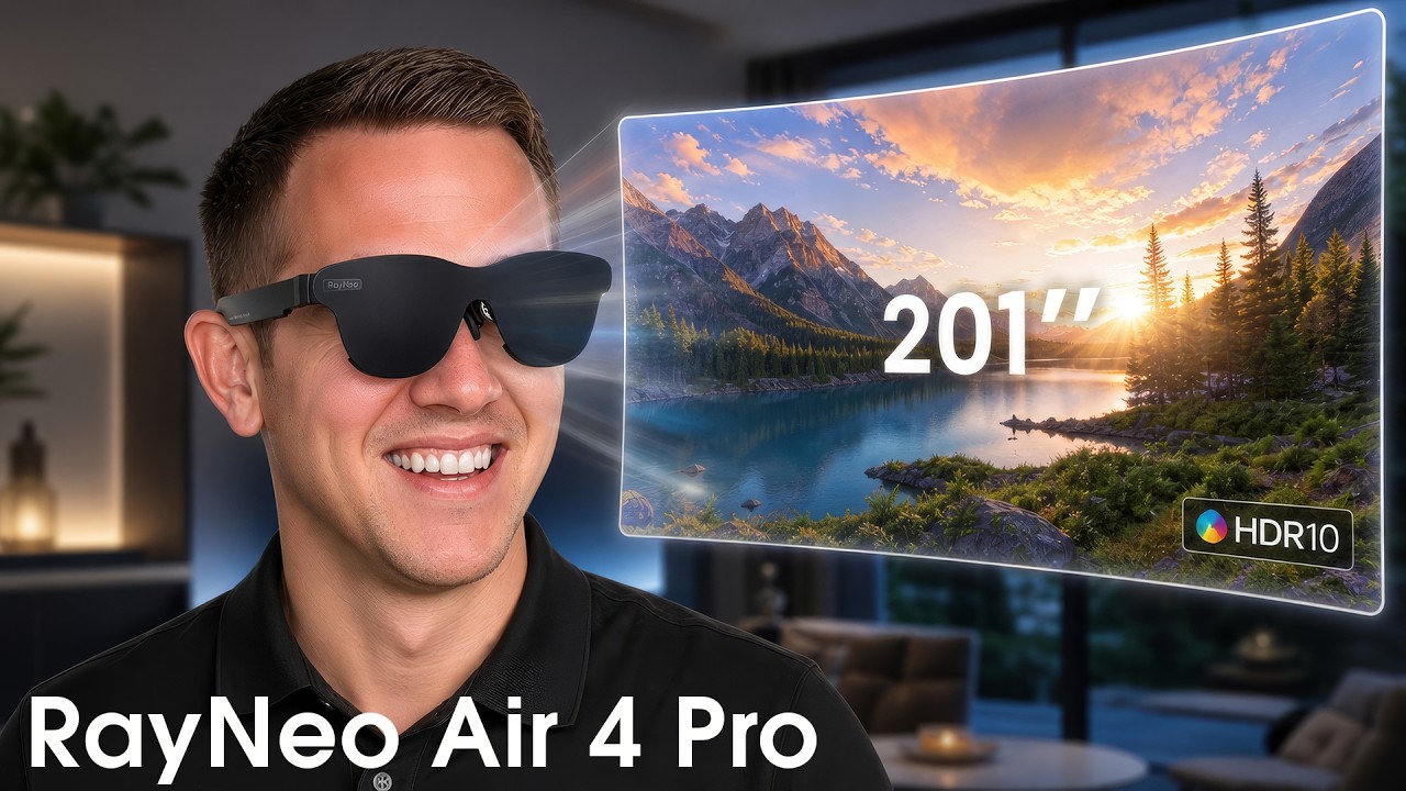 Ray Neo Air 4 Pro - pierwsze na świecie okulary AR HDR10!