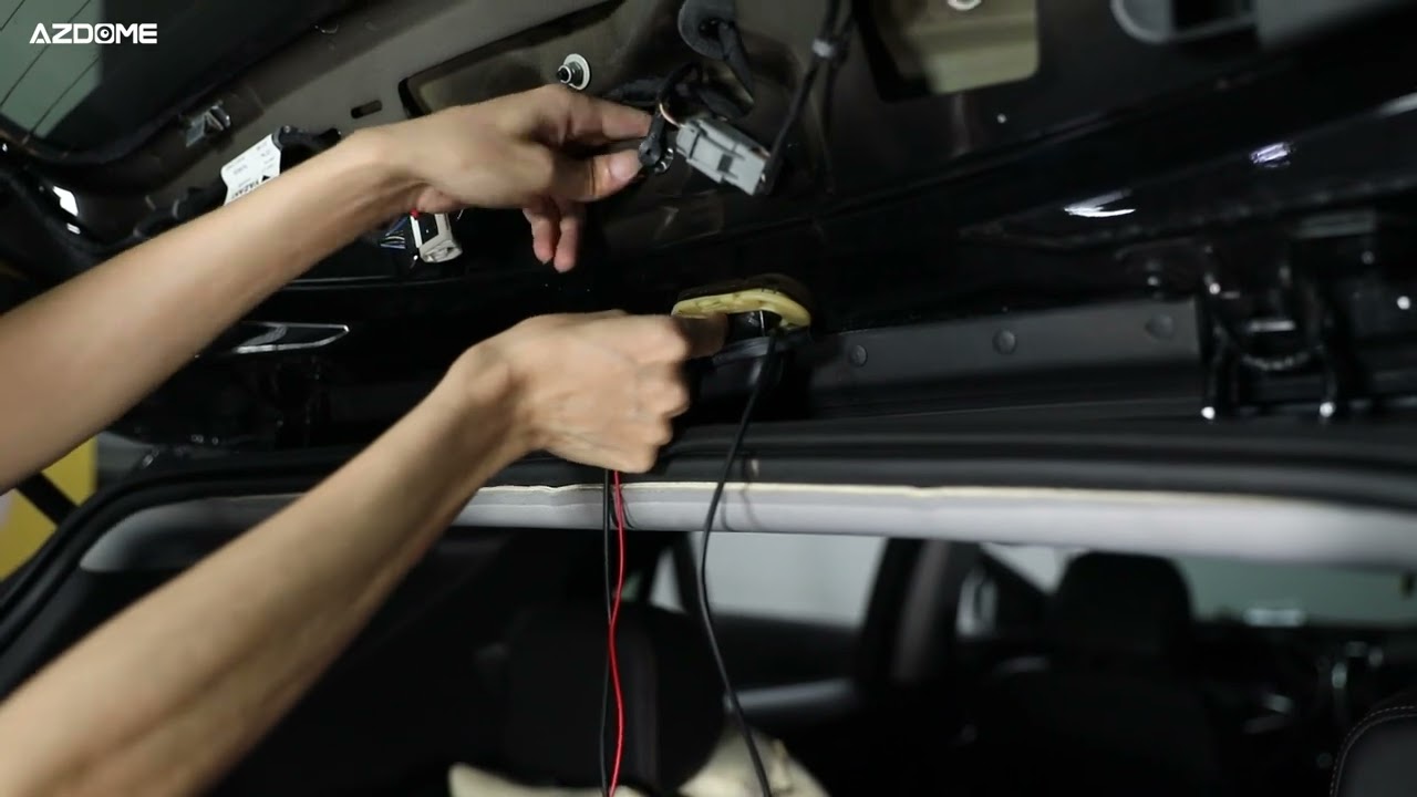 AZDOME PG17 MAX Mirror Dash Cam installation video