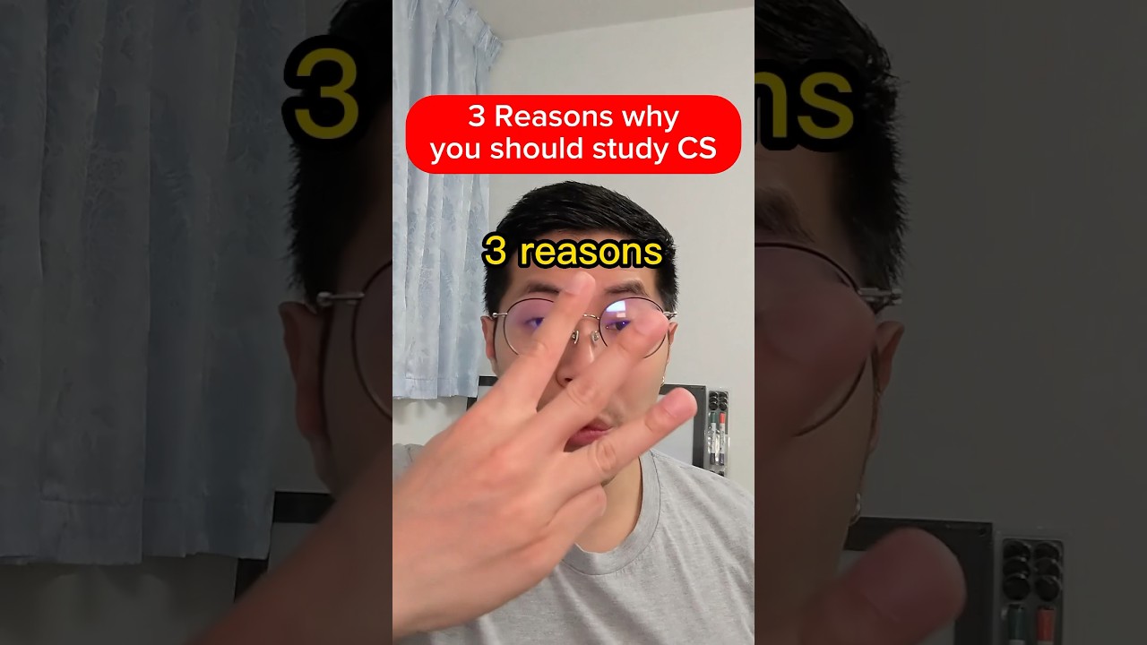3 Reasons why you should study computer science 👨🏻&zwj;💻 #computerscience #coding #softwareengineer