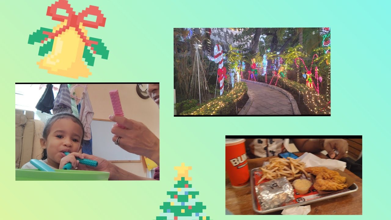 Vlog 723 Usando mordedores para fortalecer su mordida+Viendo luces de navidad🥰
