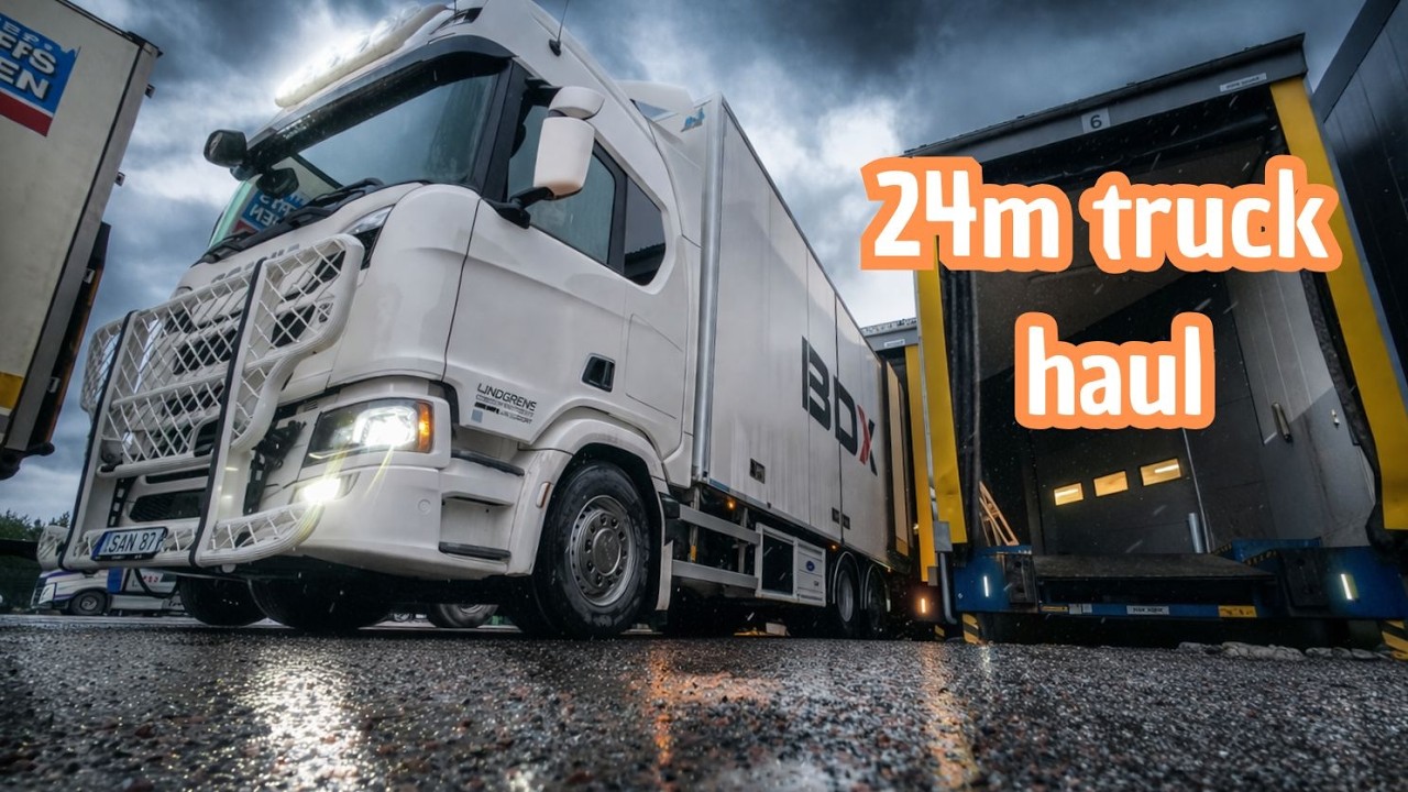 This Is What Driving a 24m Truck Is Like